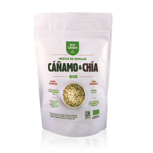 Semillas Cáñamo y Chía (200 g) EcoCanem