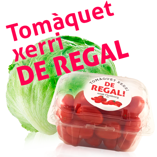 1.Enciam Iceberg Regalo Tomate Cerry