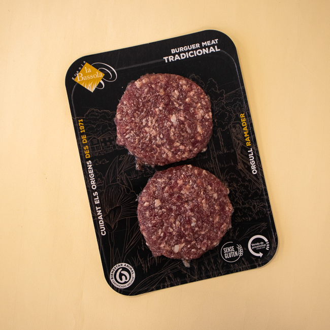 Hamburguesa Tradicional (2x120 g) La Bassola