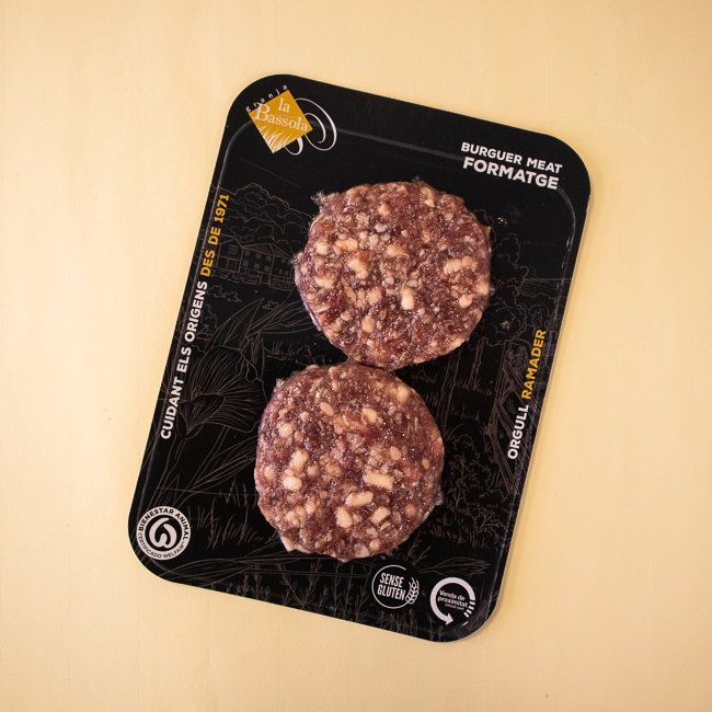 Hamburguesa Queso (2x120 g) La Bassola