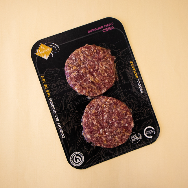 Hamburguesa Cebolla (2x120 g) La Bassola