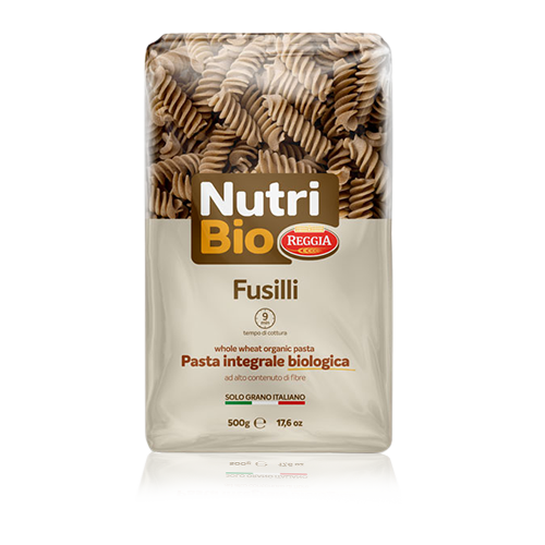 Fusilli Intregral (500 g) Nutribio 