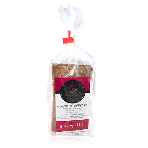 Crackers espelta (200g) Robustillo