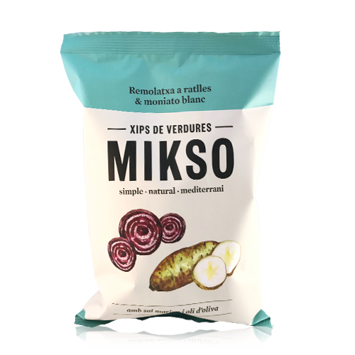 Chips Remolacha y Boniato (85g) Mikso 