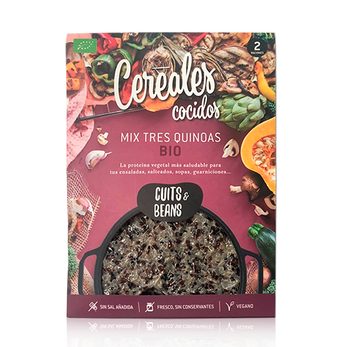 Mix Quinoa Ecológica Cocida (200 g) Cuits & Beans