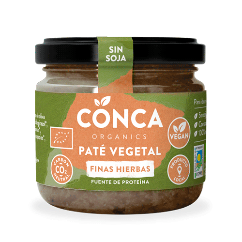 Paté de Finas Hierbas Vegetal (110 g) Herbes de la Conca