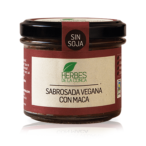 Paté de Sabrosada vegana con Maca (110 g) Herbes de la Conca