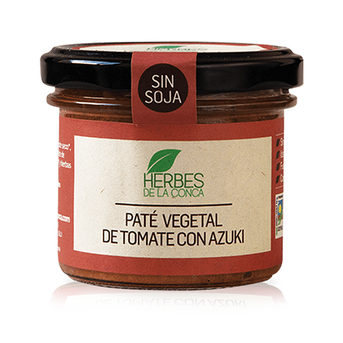 Paté de Tomate y Azuki Vegetal (110 g) Herbes de la Conca