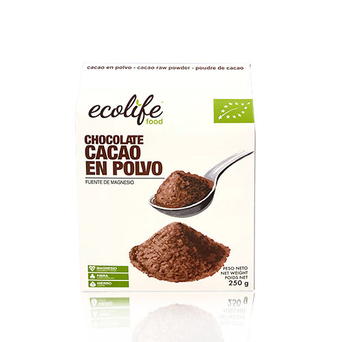 Cacao en Polvo (250 g) Ecolife
