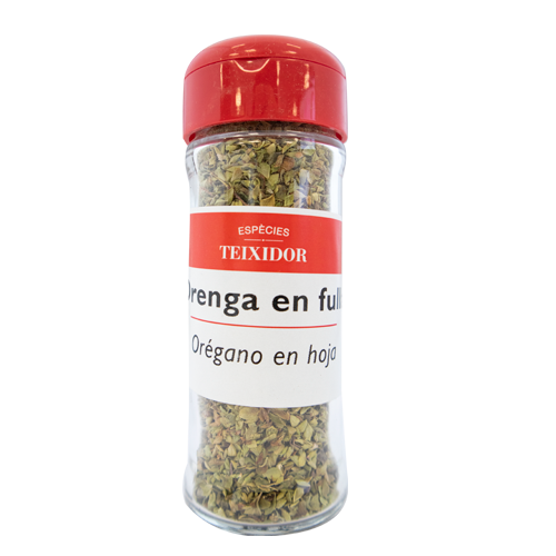 Especias Orégano en hoja Teixidor