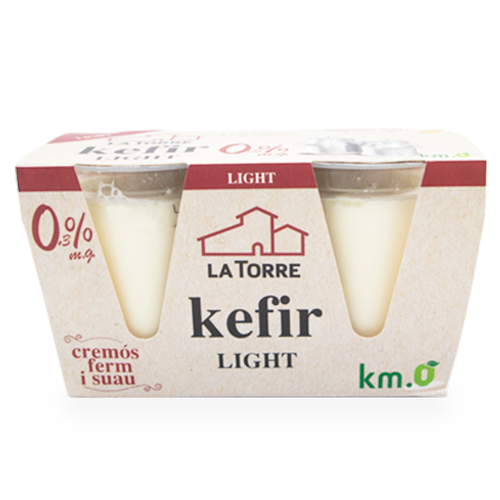 Kéfir cremoso desnatado (2x125 g) La Torre