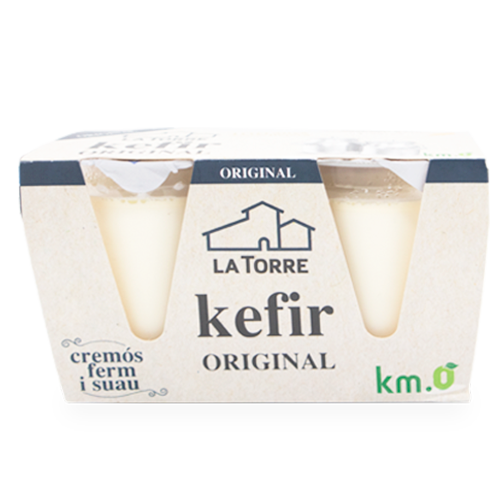 Kéfir cremoso natural (2x125 g) La Torre