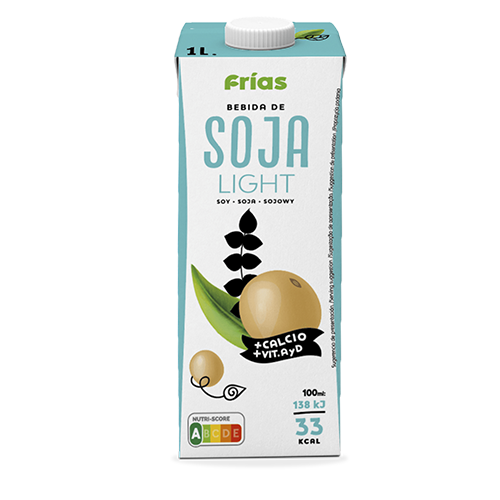 Bebida de Soja light con Calcio (1 l) Frias