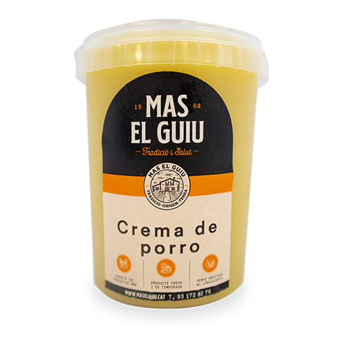 Crema de Puerros (0.5 l) Mas el Guiu