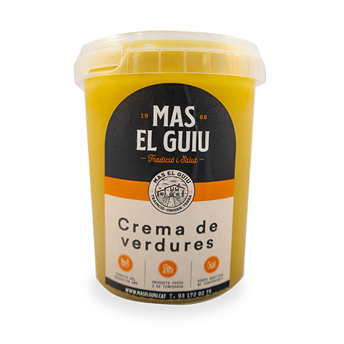 Crema de Verduras (0.5 l) Mas el Guiu