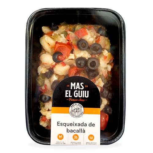 Esqueixada de Bacalao (220 g) Mas el Guiu