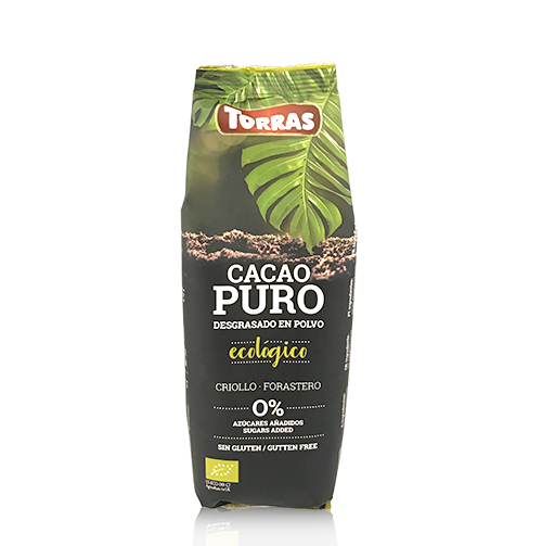 Cacao Puro Desgrasado en Polvo (150 g) Torras