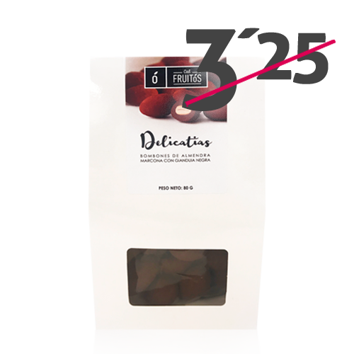 Delicatias de chocolate negro (80g) Cal Fruitós