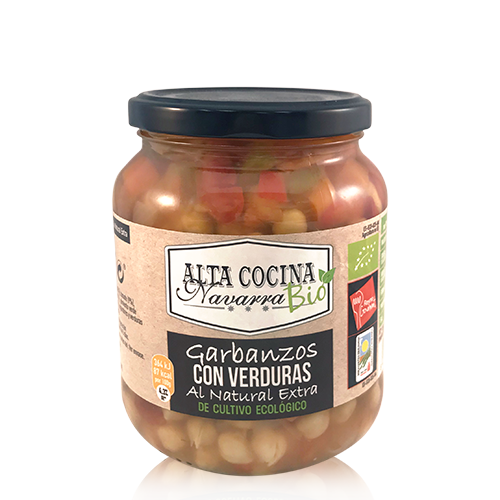 Garbanzos con Verduras (660 g) Alta Cocina Navarra