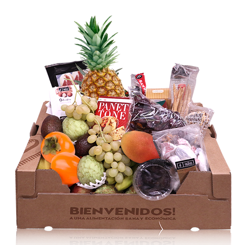 Cesta Fruta Navidad Premium