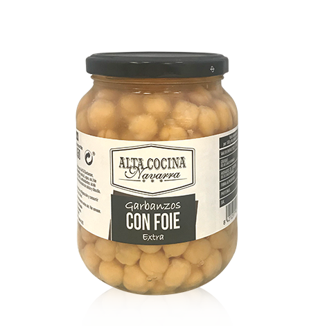 Garbanzos con Foie Extra (660 g) Alta Cocina