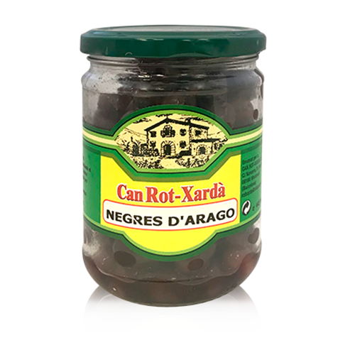 Aceitunas Negras Aragón (445 g) Can Rot-Xardà