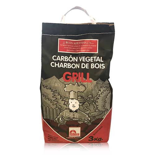 Carbón Vegetal 3 kg Ponç