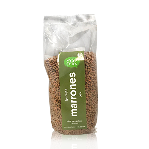 Lentejas marrones 500g Ecobasics