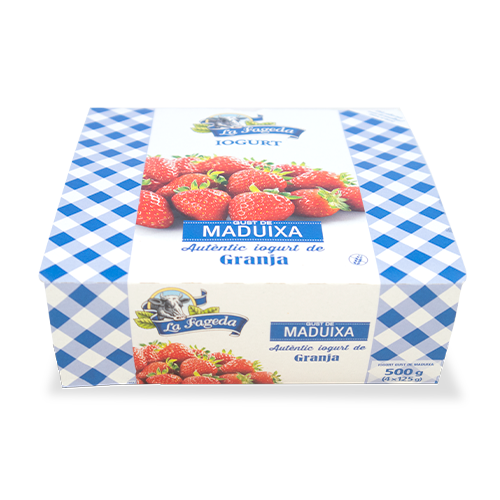 Yogur Fresa (125 g x4) La Fageda