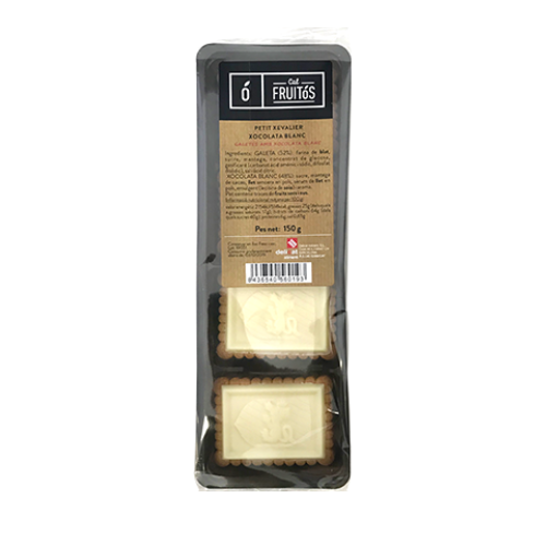 Galleta Petit Xevalier Chocolate Blanco (150 g) Cal Fruitós