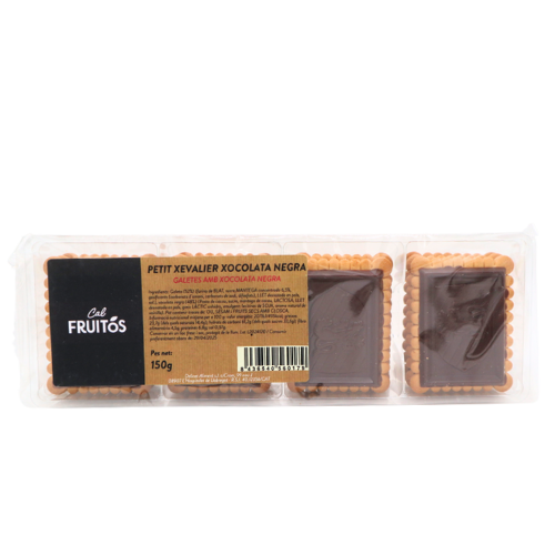 Galleta Petit Xevalier Chocolate Negro (150 g) Cal Fruitós