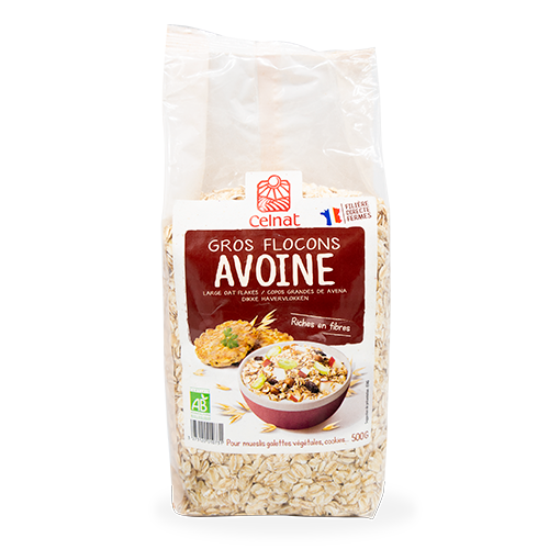 Copos de Avena Gruesos Bio (500 g) Celnat