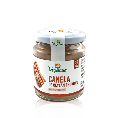 Canela Ceylan en Pols Bio (80 g) Vegetalia