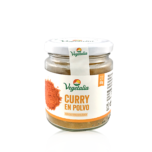 Curry en Povo Bio (80 g) Vegetalia