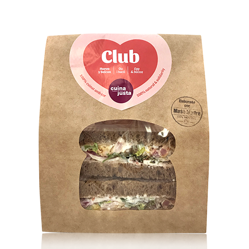 Sandwich Club (210 g) Cuina Justa