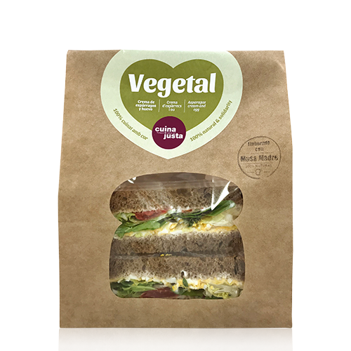 Sandwich Vegetal (220 g) Cuina Justa