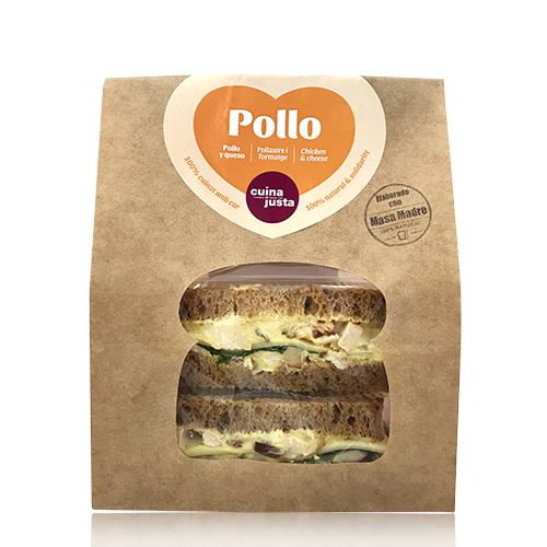 Sandwich Pollo (195 g) Cuina Justa