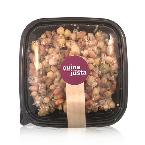 Ensalada Mediterrania de Legumbres (220 g) Cuina Justa