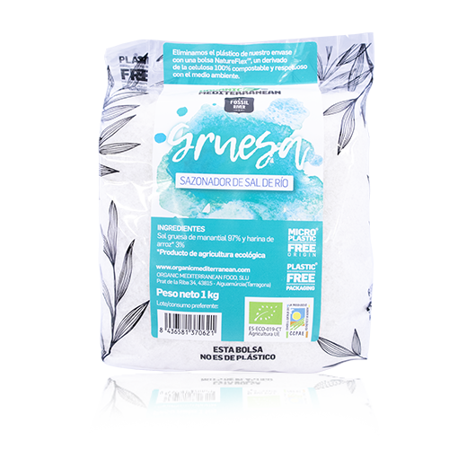 SalGruesa Sin Micro Plásticos Bio 1kg Organic Mediterranean