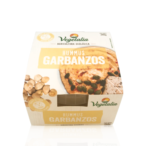 Hummus Fresco de Garbanzo Bio (240 g) Vegetalia
