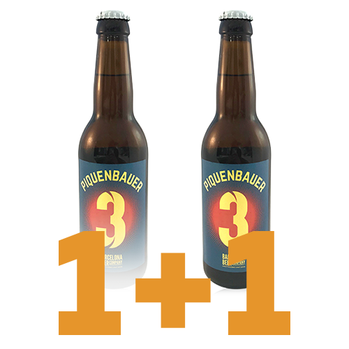 1+1 Cerveza Piquenbauer (33 cl) Bcn Beer Company