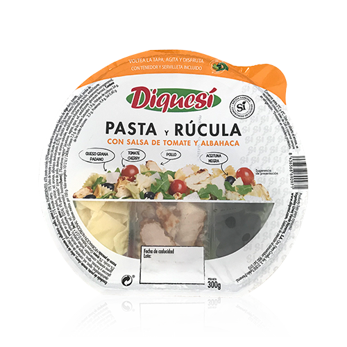Ensalada Pasta y Rúcula (300 g) DiqueSi