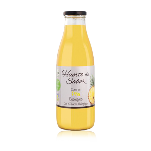 Zumo de Piña Bio (750 ml) Huerto de Sabor