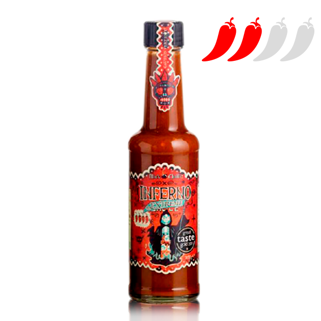 Salsa Picante Inferno Extreme (165 g) Mic's Chilli