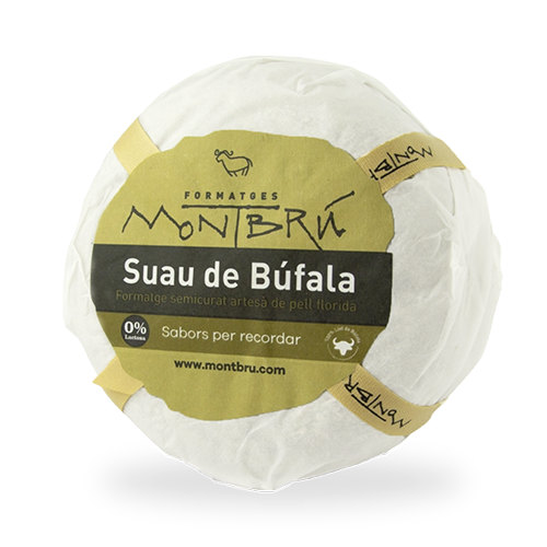 Queso de Búfala Semicurado Suave (1 kg) Montbrú UNIDAD