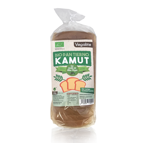 Pa Tierno de Kamut Bio (400 g) Vegalife