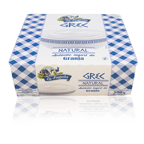 Yogur Natural Griego (125g x4) La Fageda