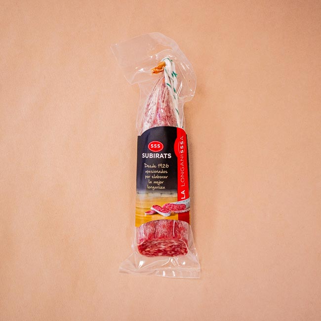 Longaniza Extra 1/2 Pieza al vacío Subirats