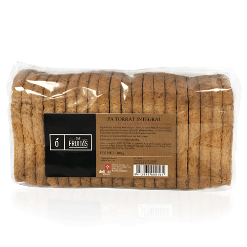 Pan Tostado Integral (180 g) Cal Fruitós