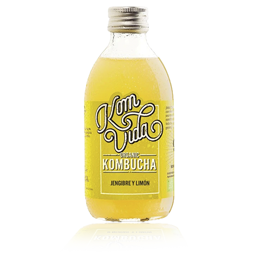 Kombucha gingervida (250 ml) komvida Fruta y verdura Cal Fruitós